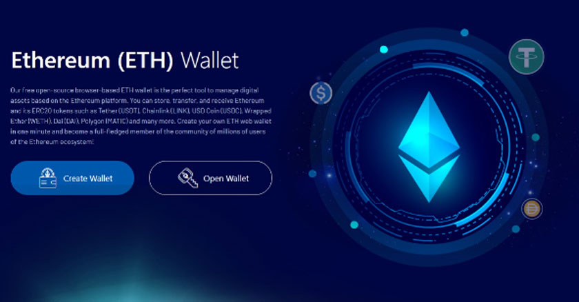 ETH Web Wallet