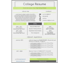 How to Make a College Resume?