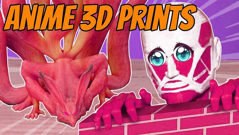 Anime 3D Print Merchandise