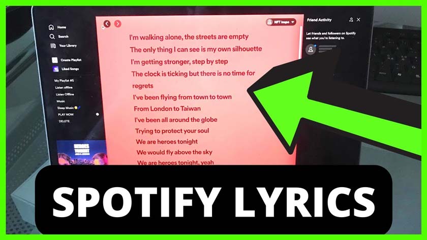 How to Put Song lyrics on Spotify