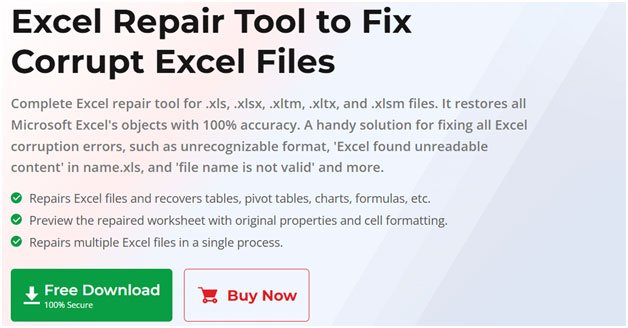 Stellar Repair for Excel Review