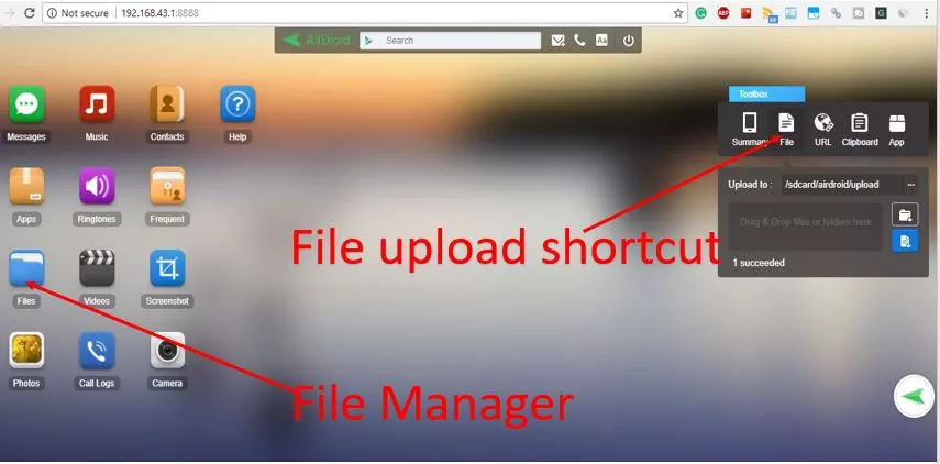 How to Use AirDroid to Access Smartphone Files on a PC