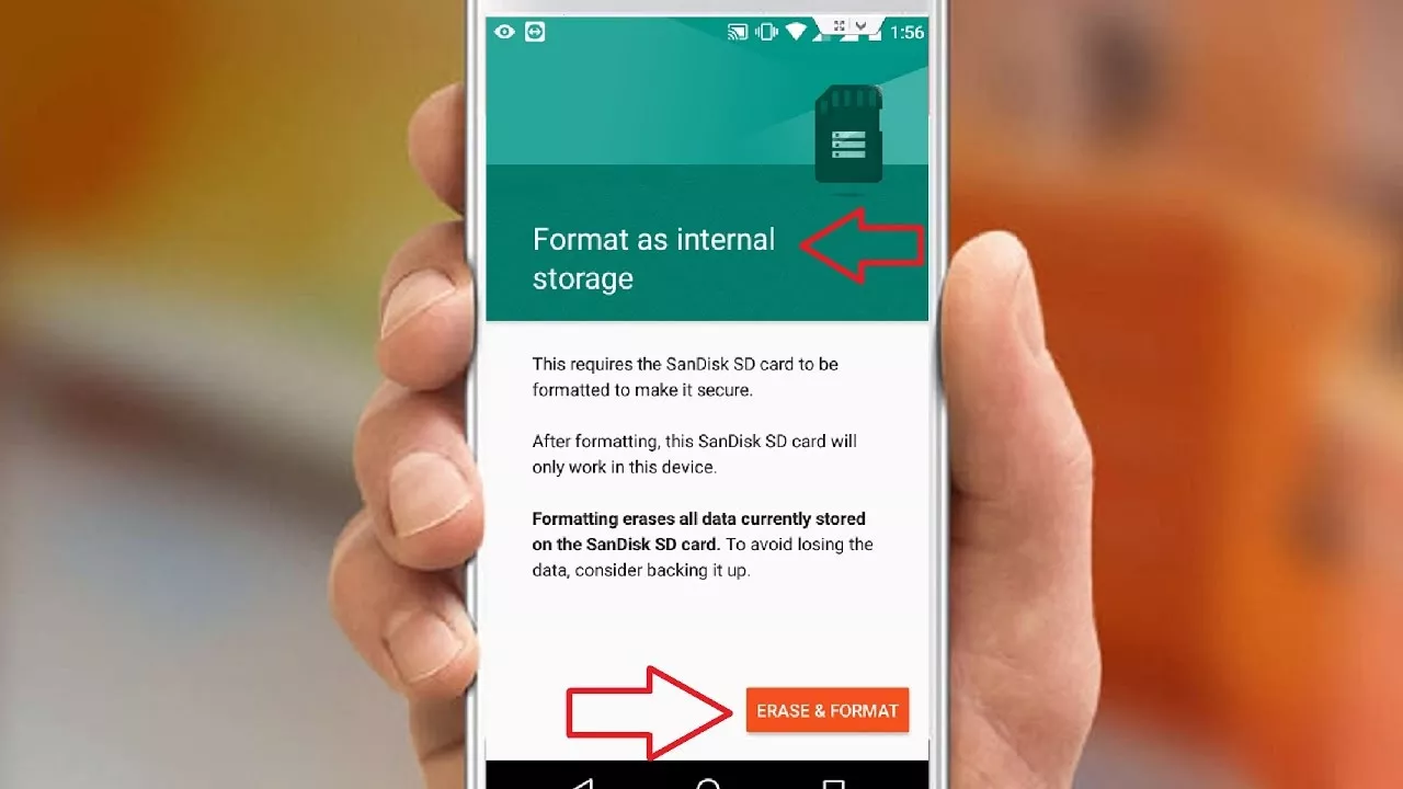 How to Use a Memory Card as Internal Storage on Android