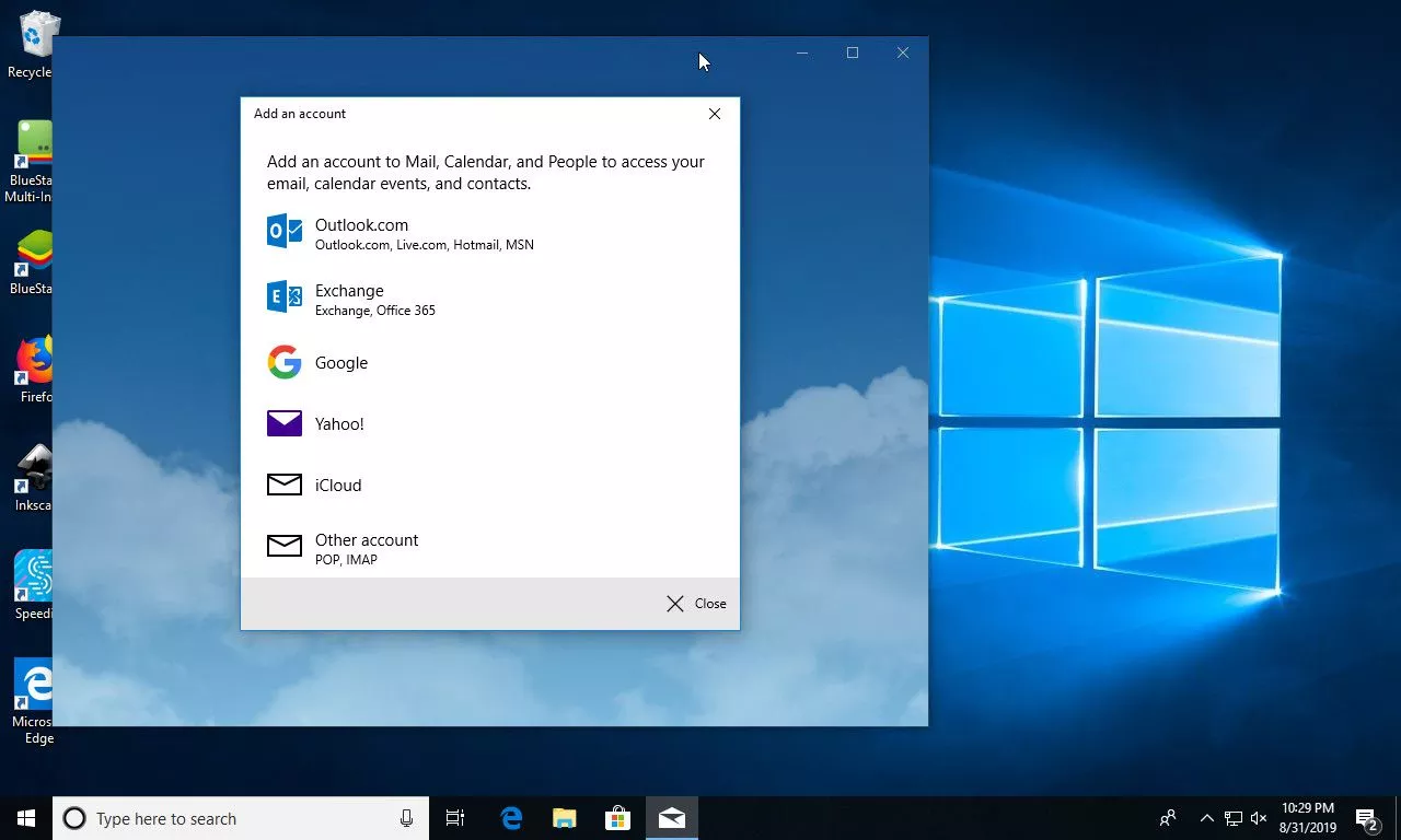 How to Set Up Gmail in Windows 10
