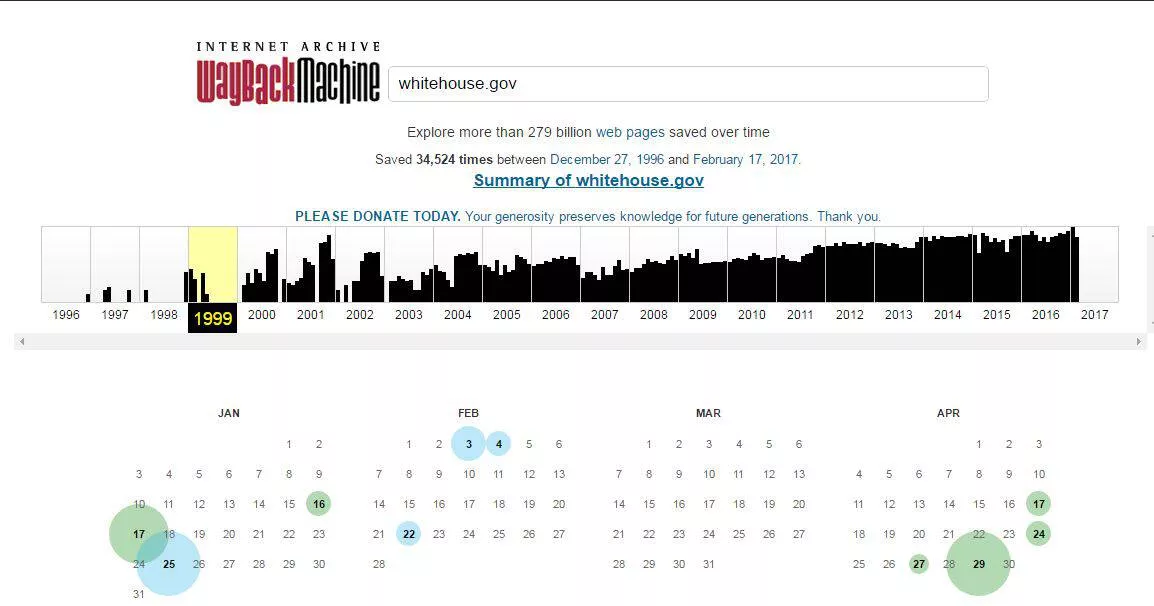 Wayback Machine - View a Website at a Previous Date