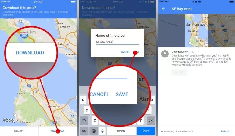 How to Download a Plan to Use Google Maps Offline
