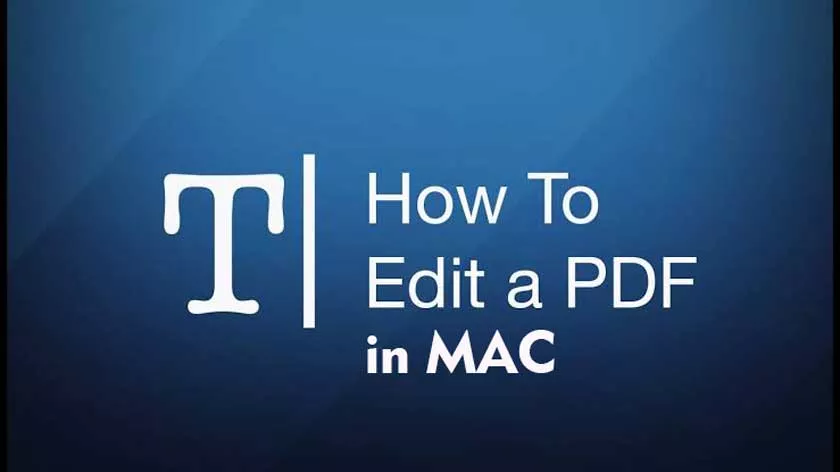 Here is How to Edit a PDF in Mac