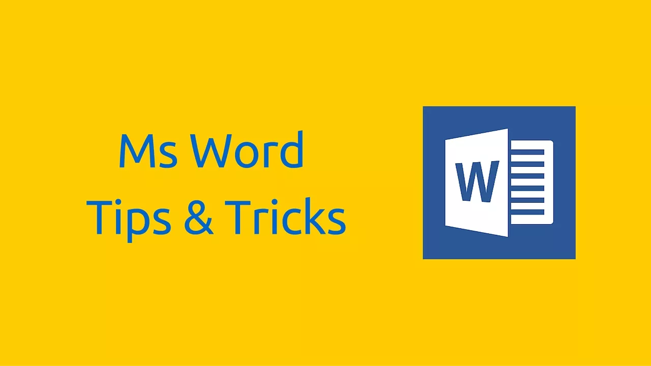 Best Tips and Tricks for Using Microsoft Word 2016/2013 like a Pro