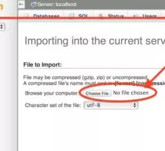 2 Methods to Import a MYSQL Database