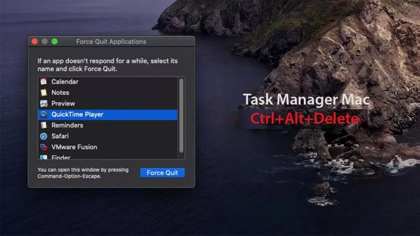 Open Task Manager on Mac - How to Force Close Mac Applications?