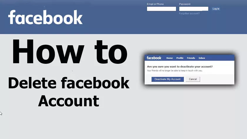How to Permanently Disable or Delete your Facebook Account