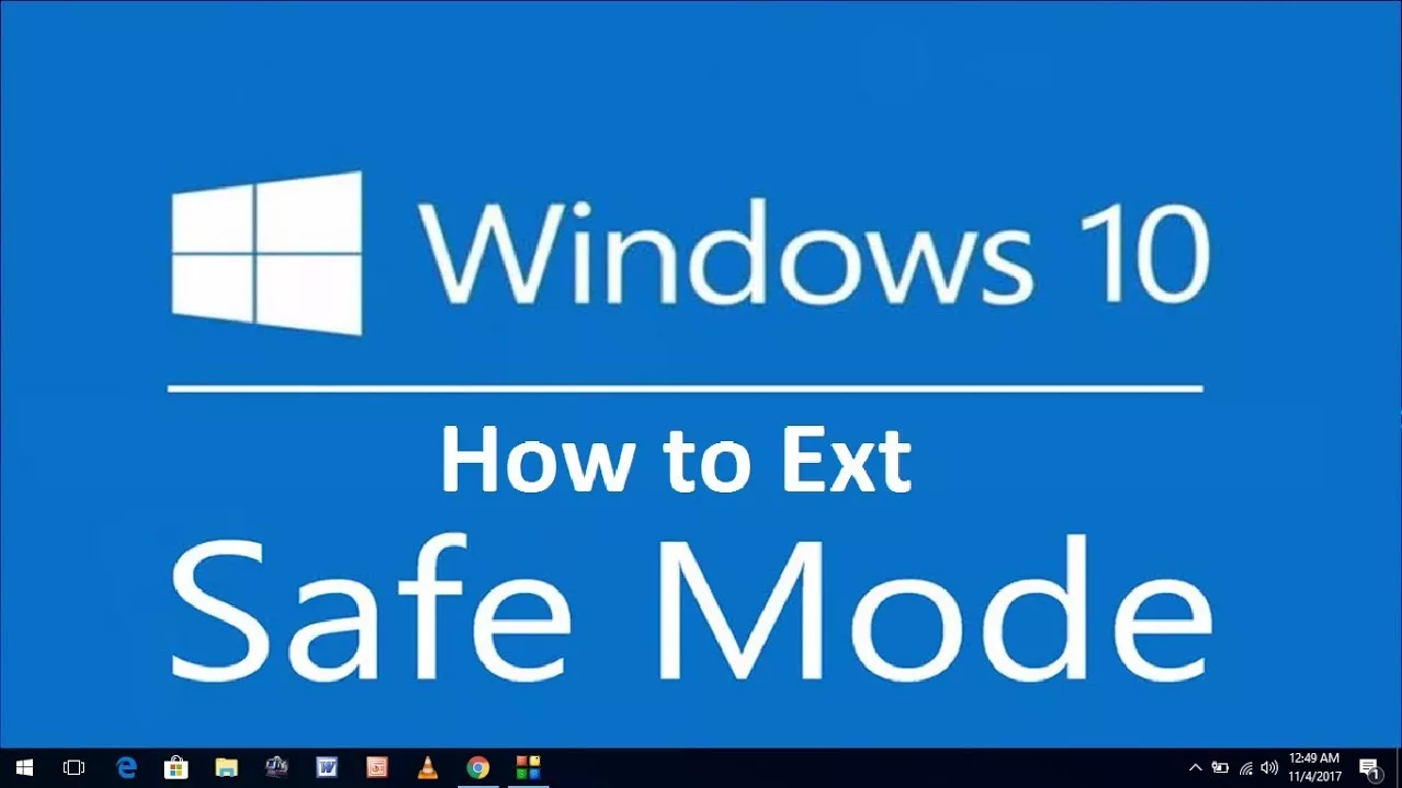 2 Methods to Exit Safe Mode in Windows 10