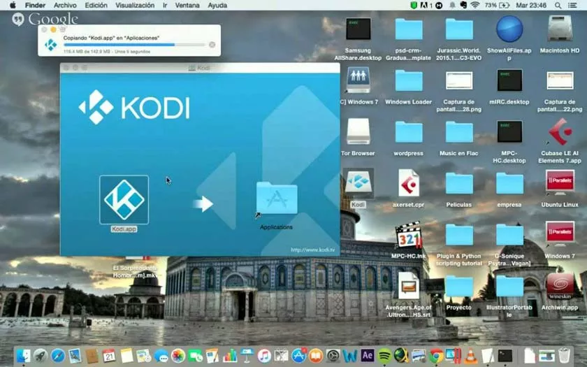 Install Kodi on Mac