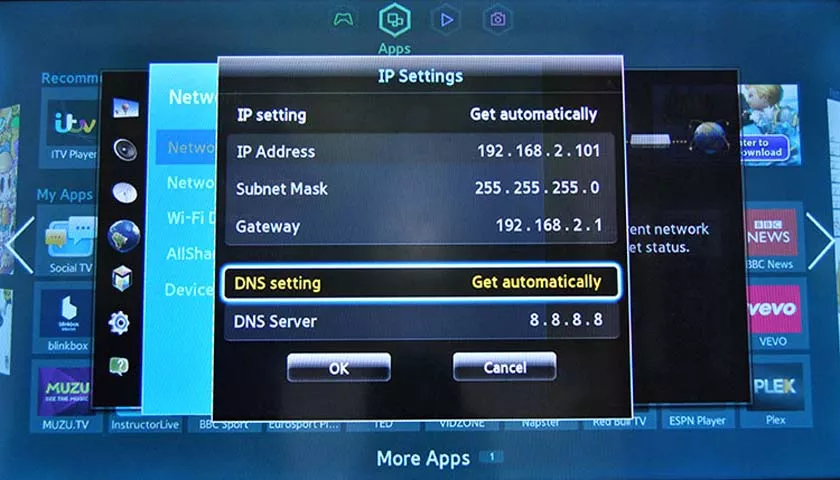 How to Change DNS on Smart TV