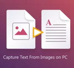 Copy Text From Images on PC