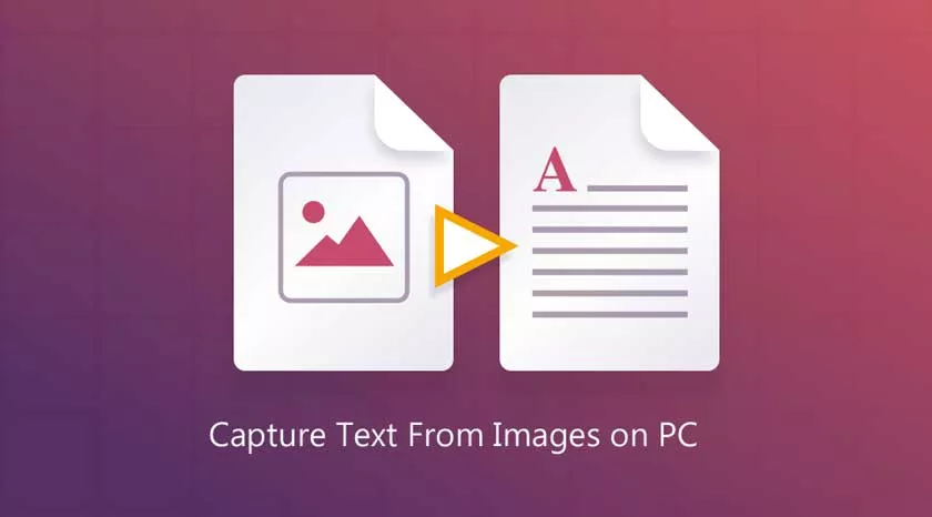 Copy Text From Images on PC