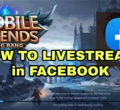 How to Live Streaming Mobile Legends: Bang Bang on Facebook