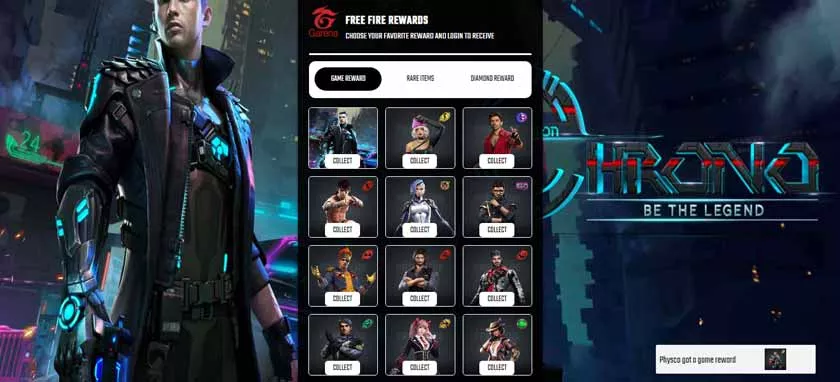 Free Fire Space