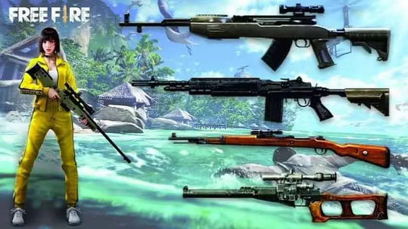 Garena Free Fire Weapons
