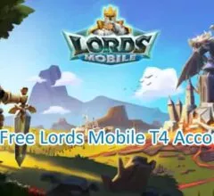 Get Free Lords Mobile T4 Accounts
