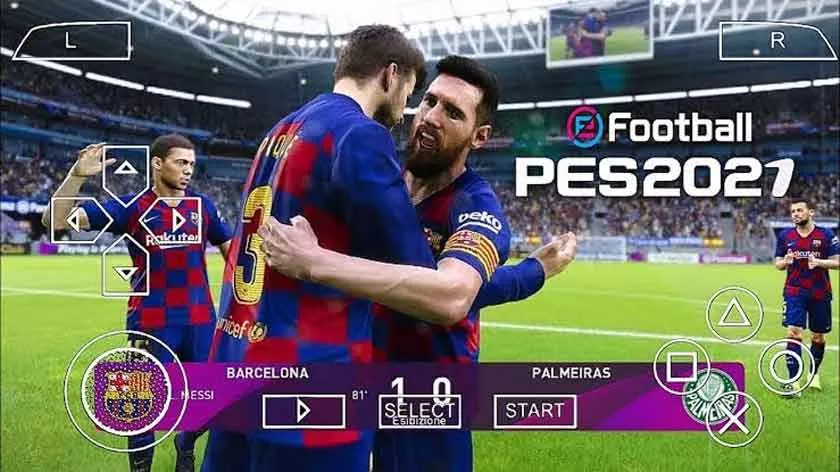 Descargue e instale PES 2021 ISO PPSSPP sin conexión