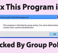 How to Fix This Program is Blocked By Group Policy