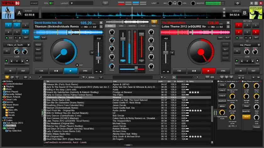 Virtual DJ Home | Free Program That Plays a Professional DJ Console on Your PC