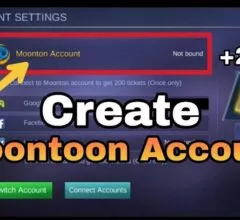 How to Create a Moonton Account