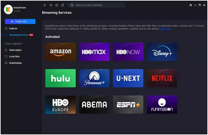 Installation of KeepStream Amazon Prime Downloader Software