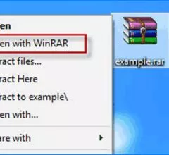How to Unzip a RAR or ZIP file