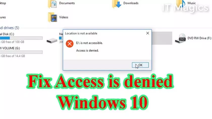 How to Fix Folder Access Denied In Windows 10