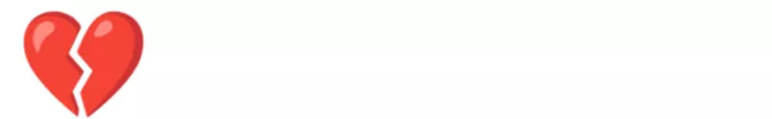 Popular Broken Heart Emoji