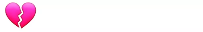 Popular Broken Heart Emoji