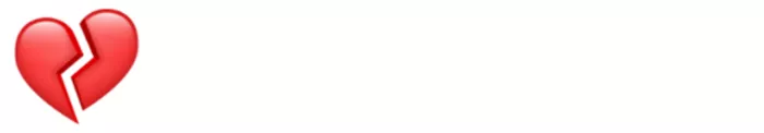 Popular Broken Heart Emoji