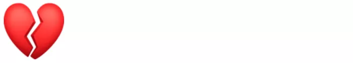 Popular Broken Heart Emoji