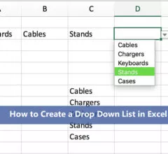 How to Create a Drop Down List in Excel