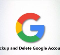 Backup and Delete Google Account