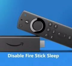 Disable Fire Stick Sleep