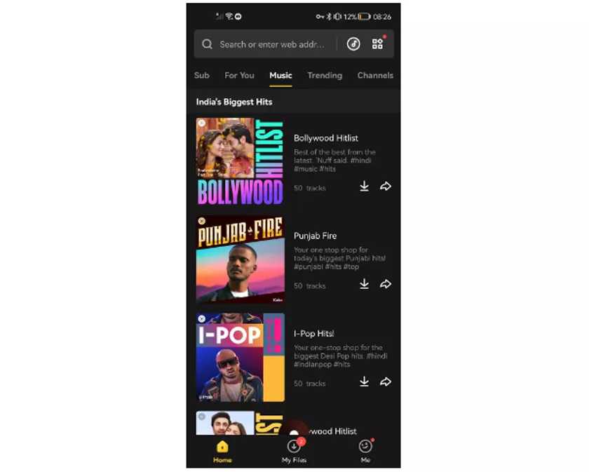 Download old songs in batches