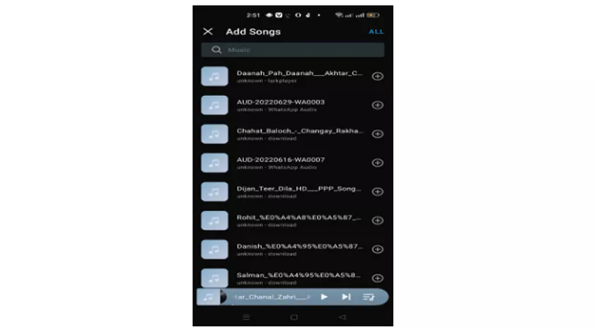 Create Music Playlist with Lark Player