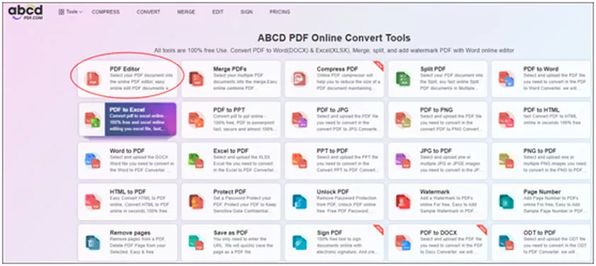 Online PDF Editor