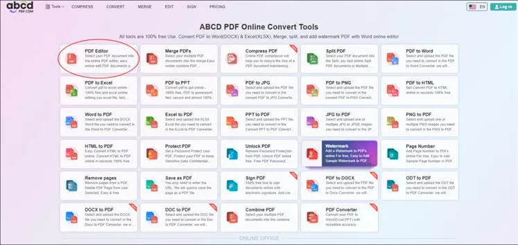 Online PDF Editor