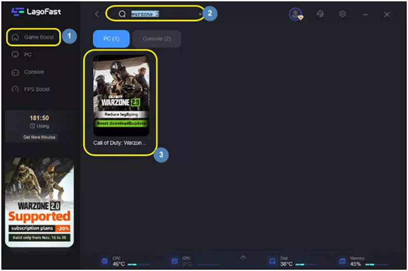 Have The Advantage of LagoFast Bot Lobby