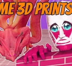 Anime 3D Print Merchandise