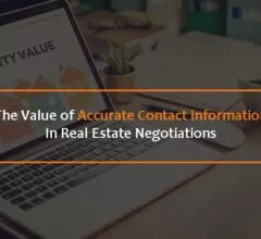 The Value of Accurate Contact Information In Real Estate Negotiations