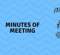 What are Minutes of Meeting? Functions and How to create MoM