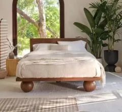 Oak Platform Bed Frames: A Modern Minimalist Aesthetic