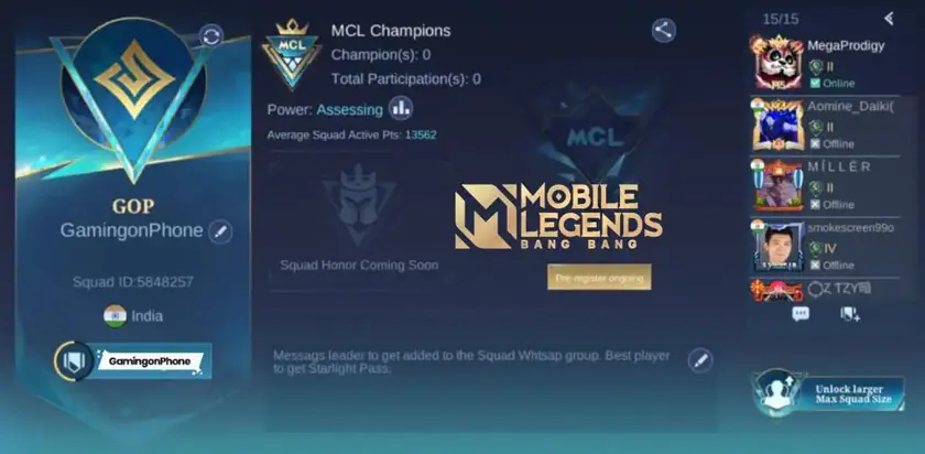 How to Verify Squad in ML